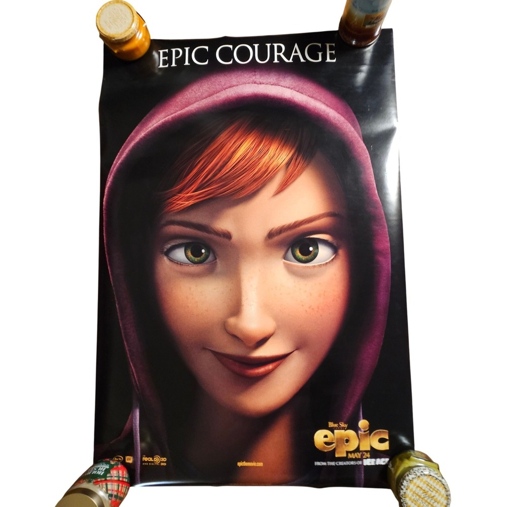 Epic 2013 Original Advance Teaser Movie Poster 27x40 Blue Sky Studios D/S
